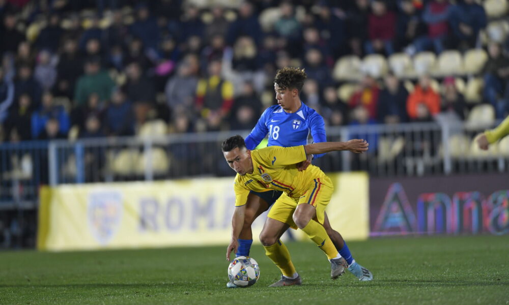 Preliminarii EURO 2027// România U21 va juca vineri la Turku, cu Finlanda/ Cine transmite partida/ Vezi situațiile din cele 8 grupe!